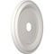Ekena Millwork Traditional PVC Medallion (Canopies up to 13 1/2"), 22"OD x 3 1/2"ID x 1 1/2"P, Satin Blossom White CMP22TRGBW - alternate 5